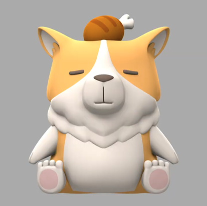 Biscuit the Corgi