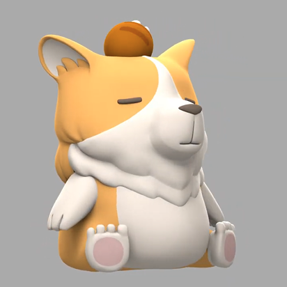 Biscuit the Corgi